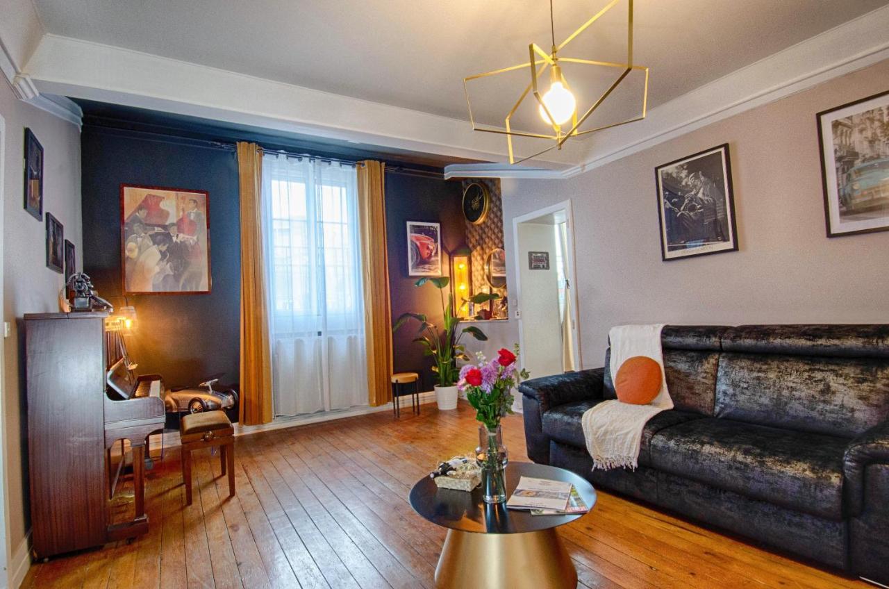 Sweet Nina Jazz Appartement Pour 5 Voyageurs, Situe A La Place De La Republique, Avec Parking Et Lit Queen Size 르망 외부 사진