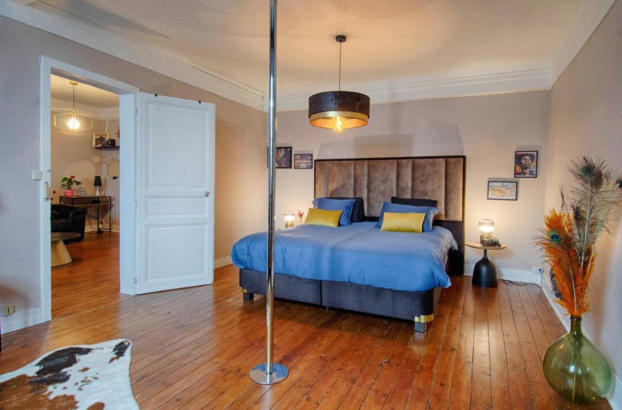 Sweet Nina Jazz Appartement Pour 5 Voyageurs, Situe A La Place De La Republique, Avec Parking Et Lit Queen Size 르망 외부 사진