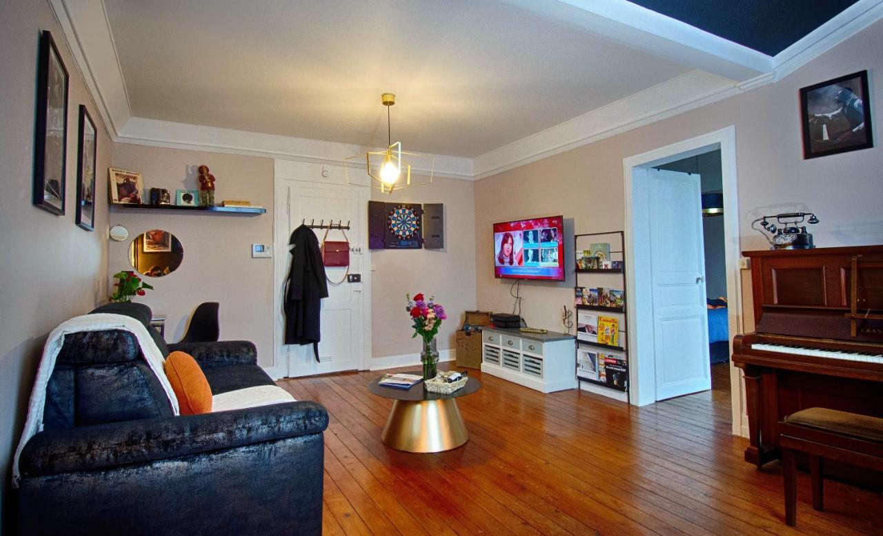 Sweet Nina Jazz Appartement Pour 5 Voyageurs, Situe A La Place De La Republique, Avec Parking Et Lit Queen Size 르망 외부 사진